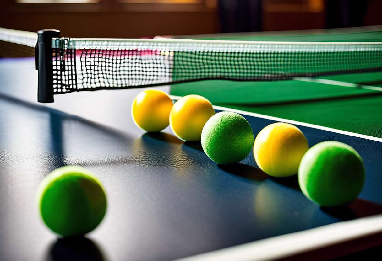 Conseils pour l'achat de balles de tennis de table : critères et recommandations