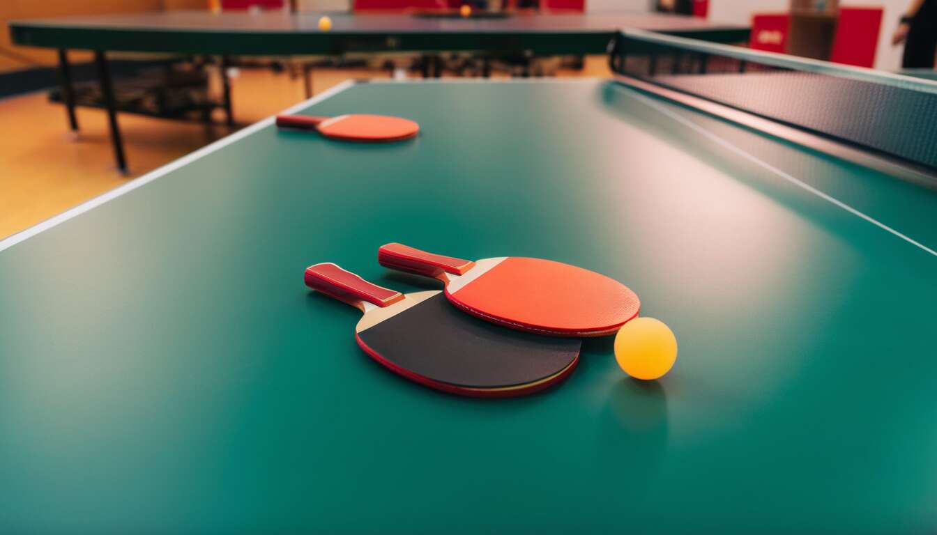 Raquettes de ping-pong professionnelles : quelles différences ?