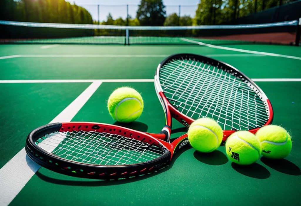 Équipement de tennis : les clés pour progresser efficacement