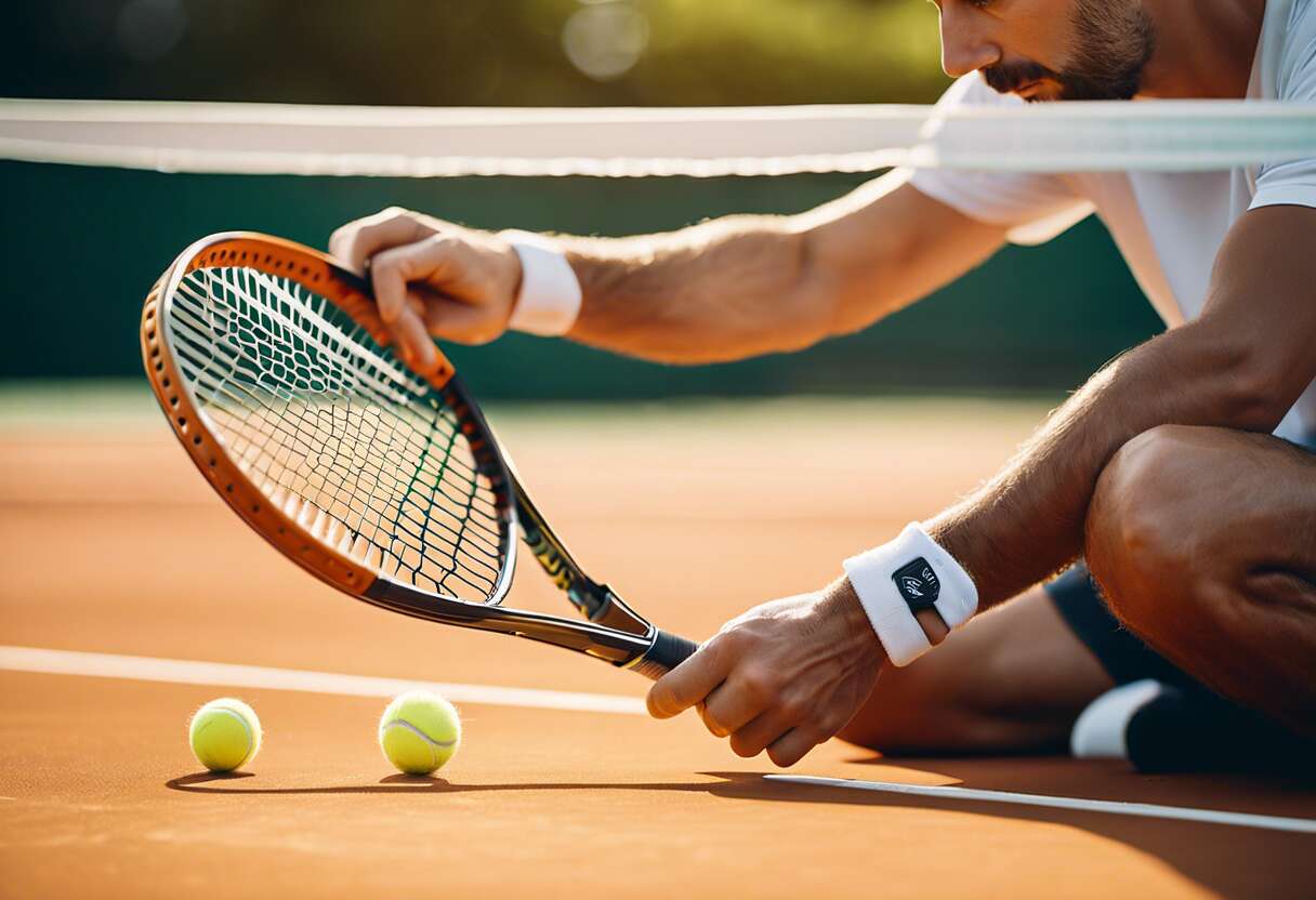 Comment changer le cordage de sa raquette pour améliorer son jeu au tennis ?